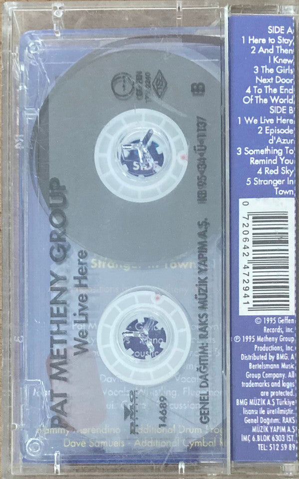 Pat Metheny Group : We Live Here (Cass, Album)