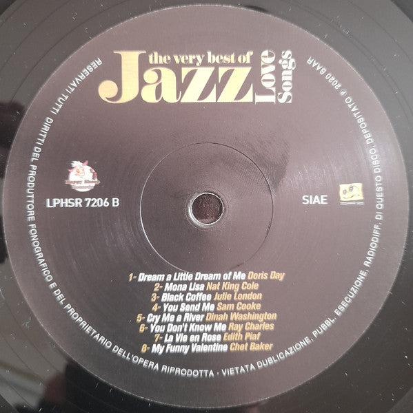 Various : The Very Best of Jazz Love Songs (LP, Comp)