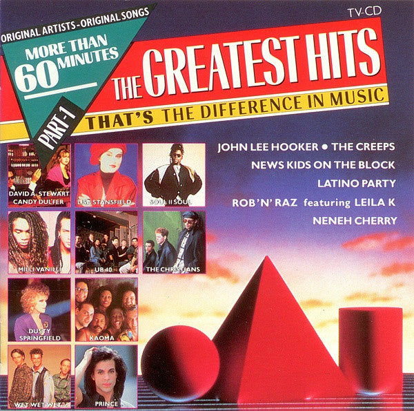 Various : The Greatest Hits - Part 1 (CD, Comp)