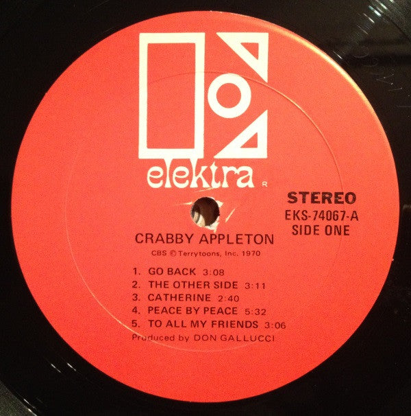 Crabby Appleton : Crabby Appleton (LP, Album)