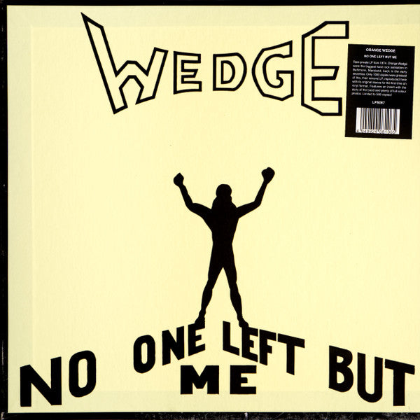 Orange Wedge - No One Left But Me (LP, Album, Ltd, RE)