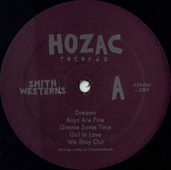 Smith Westerns : Smith Westerns (LP, Album, Pur)