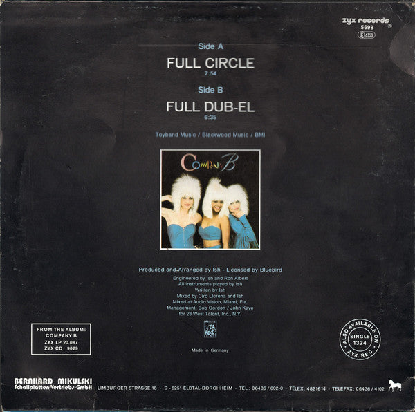 Company B : Full Circle (12", Maxi)