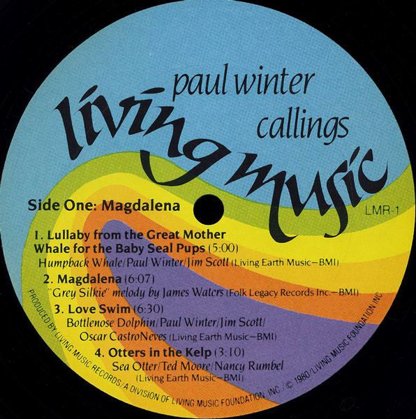 Paul Winter (2) : Callings (2xLP, Album, Gat)