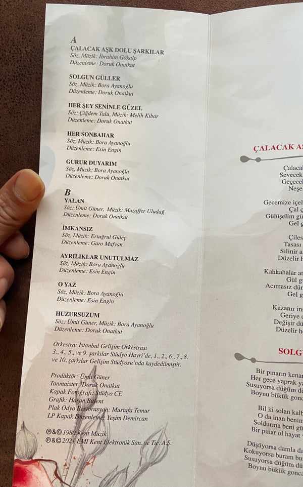 Zerrin Özer : Sevgiler (LP, Album, RE, RM, 180)