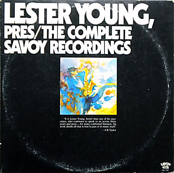 Lester Young : Pres/The Complete Savoy Recordings (2xLP, Comp, Gat)