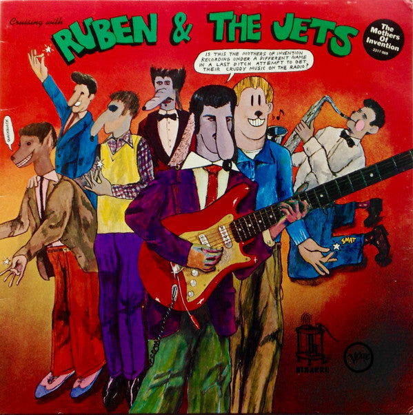 The Mothers : Cruising With Ruben & The Jets (LP, Album, RP, Gat)