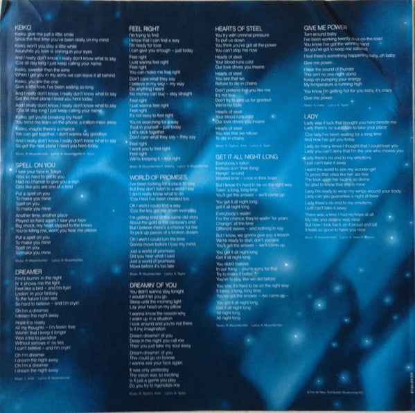 Tokyo (4) : Fasten Seat Belts (LP, Album)