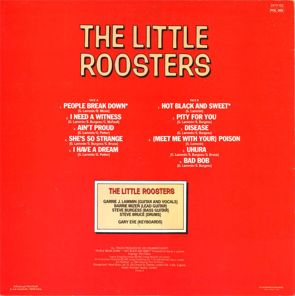 The Little Roosters : The Little Roosters (LP, Album)
