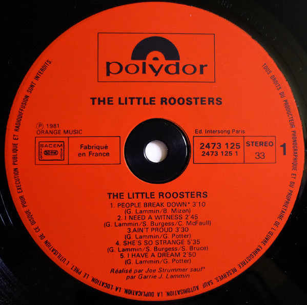 The Little Roosters : The Little Roosters (LP, Album)