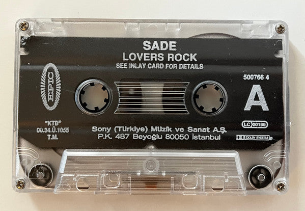 Sade : Lovers Rock (Cass, Album)