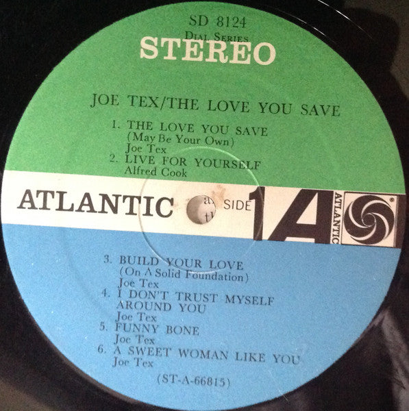 Joe Tex : The Love You Save (LP, Album, Bes)