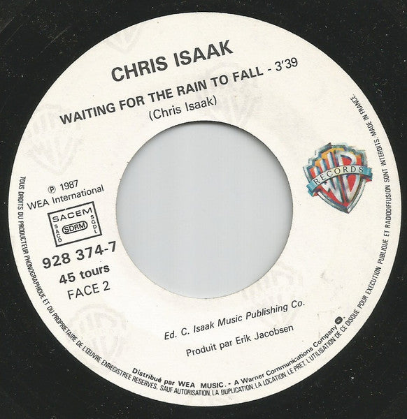 Chris Isaak : Blue Hotel (7", Single)