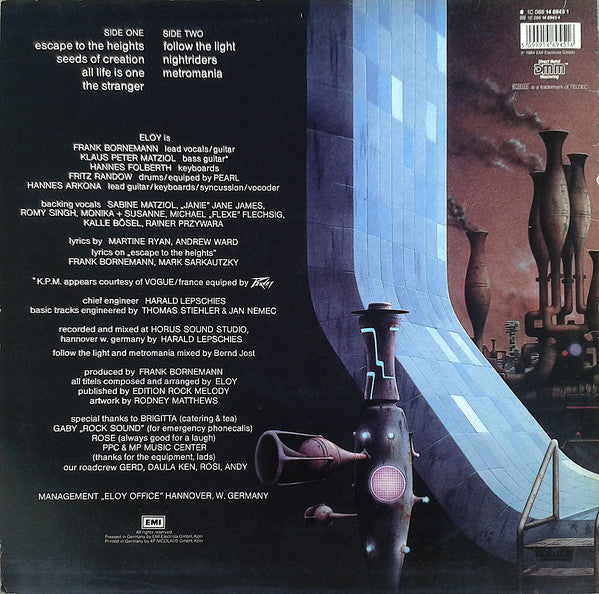 Eloy : Metromania (LP, Album)