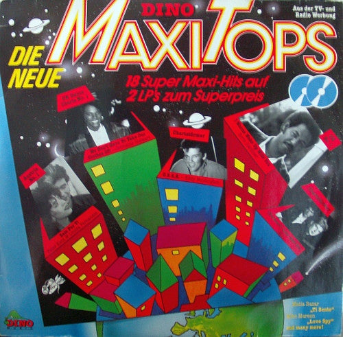 Various : Die Neue Dino Maxi Tops (2xLP, Comp)