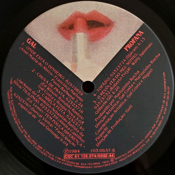 Gal Costa : Profana (LP, Album)