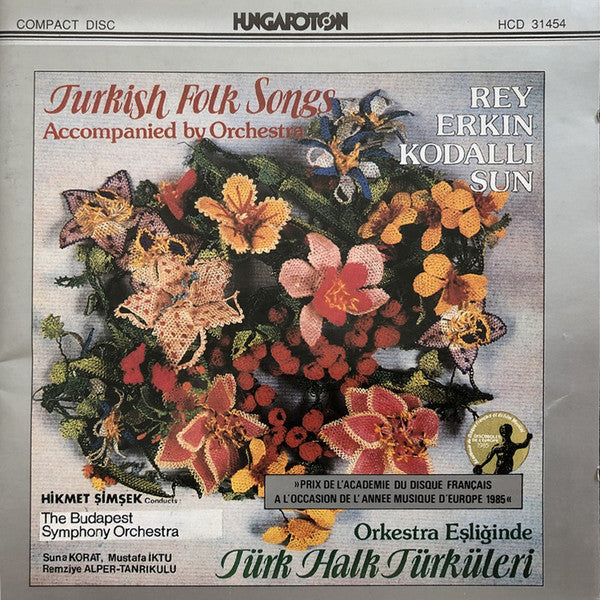 Magyar Rádió És Televízió Szimfónikus Zenekara : Turkish Folk Songs / Türk Halk Türküleri (CD, Album)