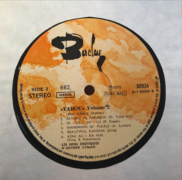 Arthur Lyman : Tabou / Les Sons Exotiques D'Arthur Lyman (2xLP, Comp)