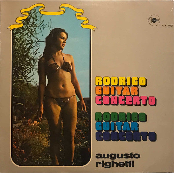 Augusto Righetti : Rodrigo Guitar Concerto (LP, Album)