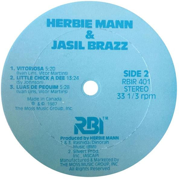 Herbie Mann : Jasil Brazz (LP, Album)
