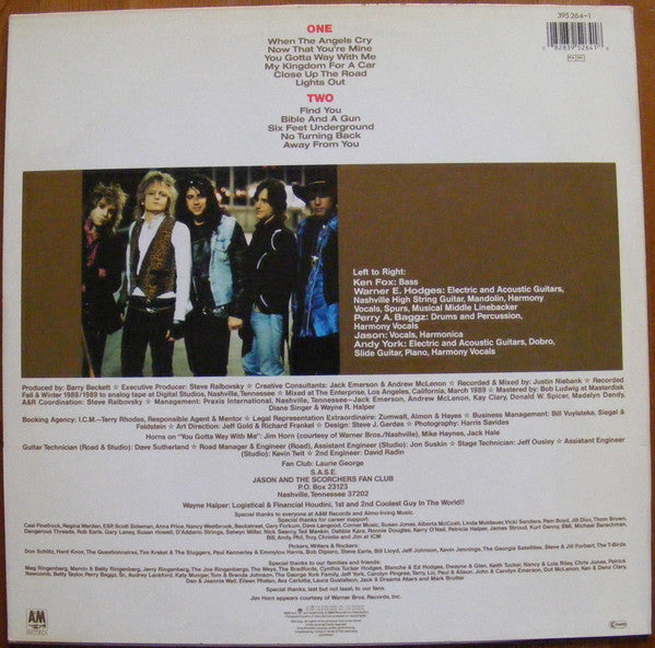 Jason & The Scorchers : Thunder And Fire (LP, Album)