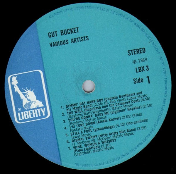 Various : Gutbucket (An Underworld Eruption) (LP, Smplr)