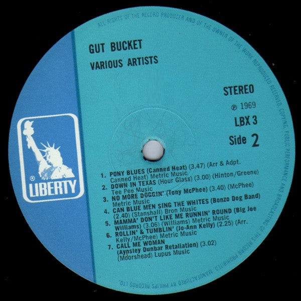 Various : Gutbucket (An Underworld Eruption) (LP, Smplr)