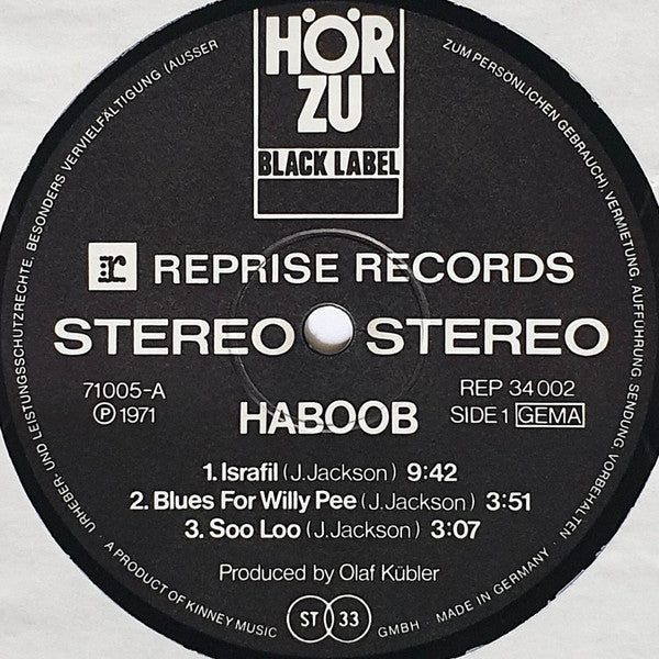 Haboob : Haboob (LP, Album)
