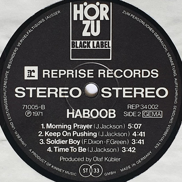 Haboob : Haboob (LP, Album)