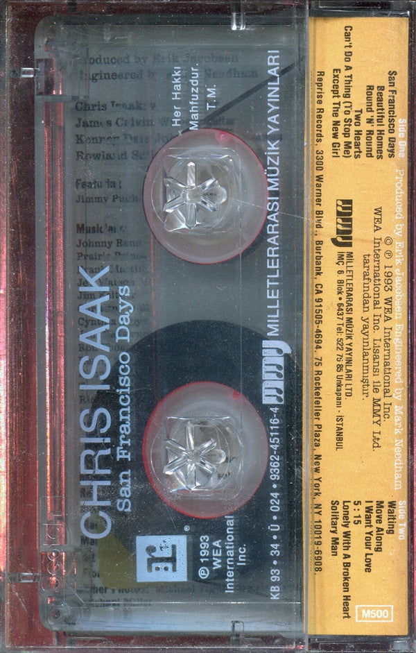 Chris Isaak : San Francisco Days (Cass, Album)
