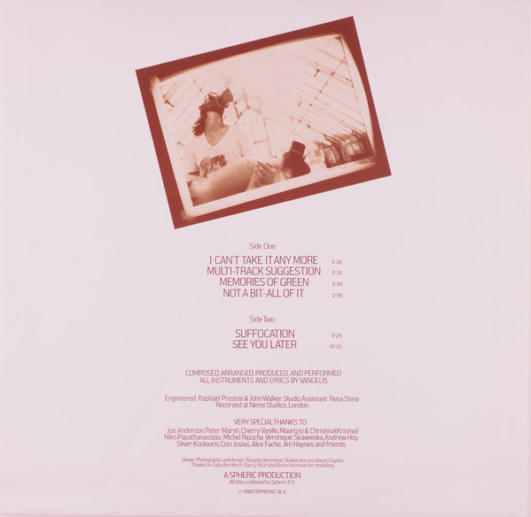 Vangelis : See You Later (LP, Album)