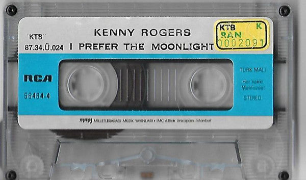 Kenny Rogers : I Prefer The Moonlight (Cass, Album)