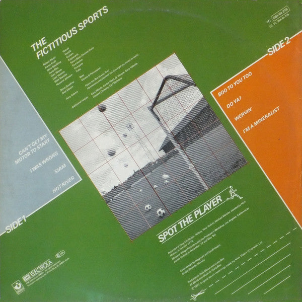 Nick Mason : Nick Mason's Fictitious Sports (LP, Album)