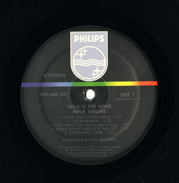 Nina Simone : Wild Is The Wind (LP, Album, RE, 180)