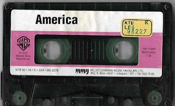 America (2) : America (Cass, Album, RE)