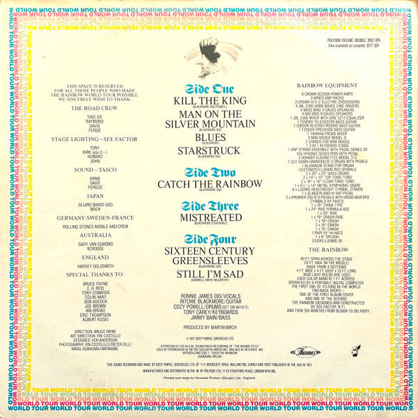 Rainbow : On Stage (2xLP, Album)
