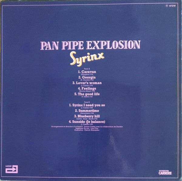 Syrinx (7) : Pan Pipe Explosion (LP)