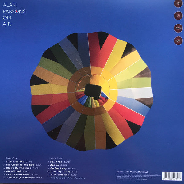 Alan Parsons : On Air (LP, Album, RE, 180)