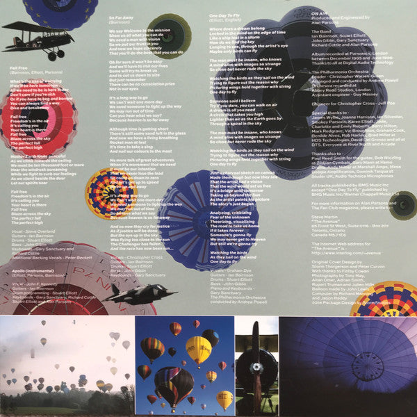 Alan Parsons : On Air (LP, Album, RE, 180)