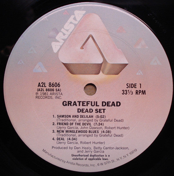 The Grateful Dead : Dead Set (2xLP, Album, Pit)