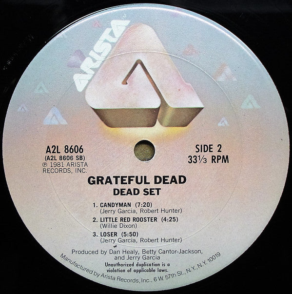 The Grateful Dead : Dead Set (2xLP, Album, Pit)