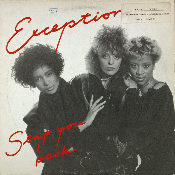 Exception : Slap You Back (12")