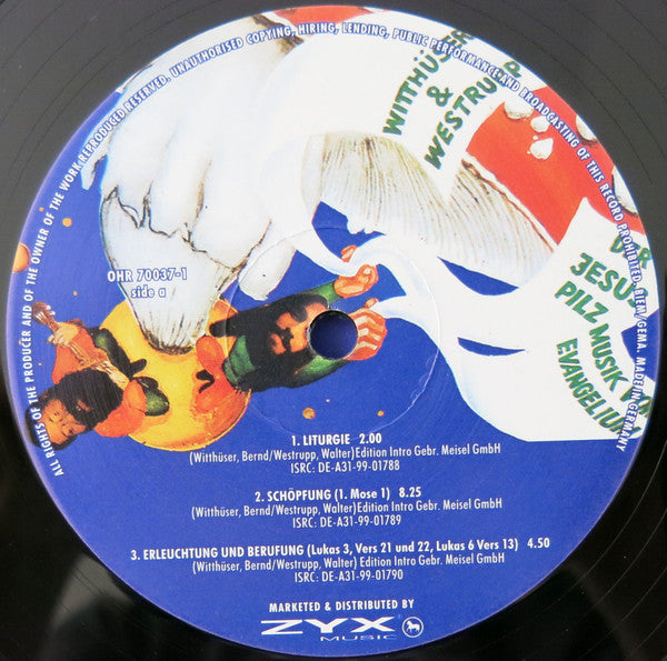 Witthüser & Westrupp : Der Jesuspilz / Musik Vom Evangelium (LP, Album, RE)