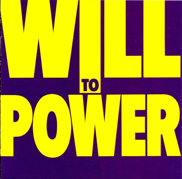 Will To Power : Will To Power (LP, Album, Car)