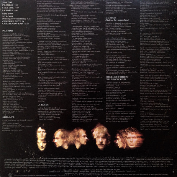Van Der Graaf Generator : Still Life (LP, Album)
