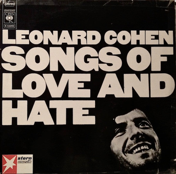 Leonard Cohen : Songs Of Love And Hate (LP, Album)
