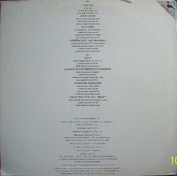 L.T.D. : For You (LP, Album)