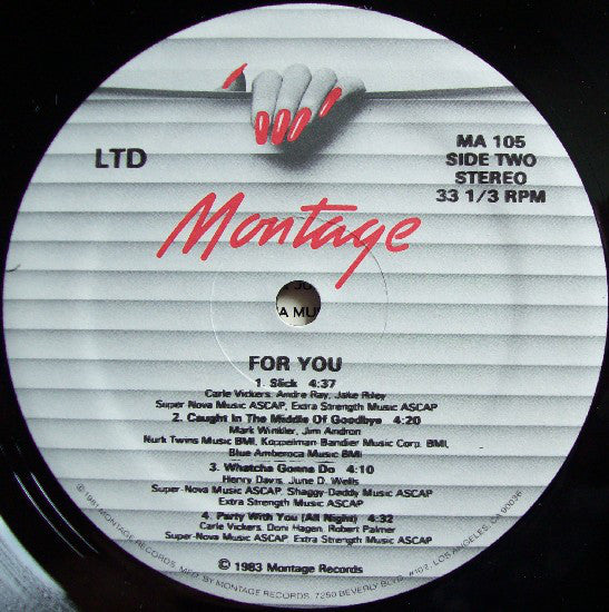 L.T.D. : For You (LP, Album)