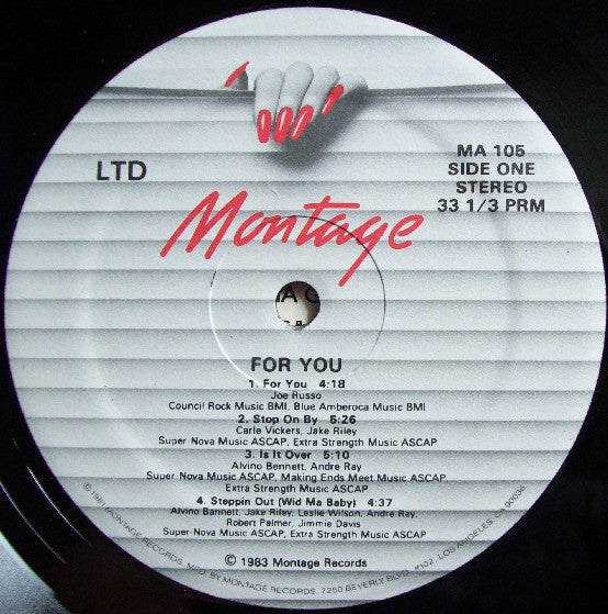 L.T.D. : For You (LP, Album)