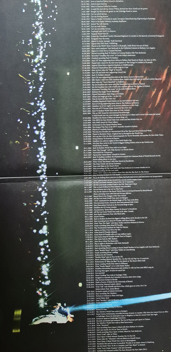 James Blunt : The Stars Beneath My Feet (2004-2021) (2xLP, Comp, RM, Cle)